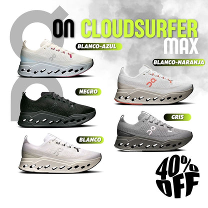 ON CLOUDSURFER MAX: TOP QUALITY