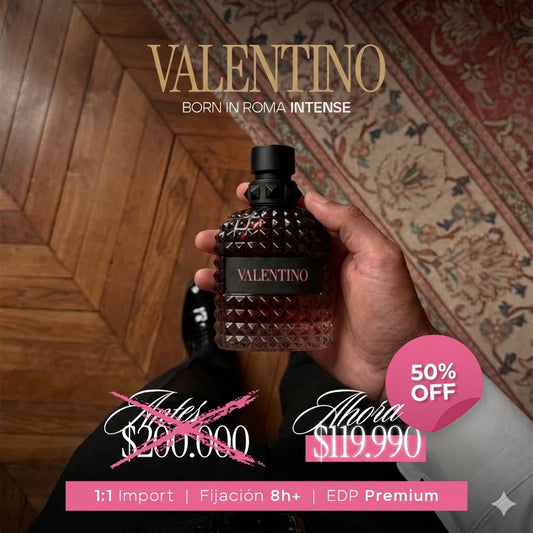 ⁠Valentino Born in Roma Intense  100 ML | 1.1 EDP IMPORT